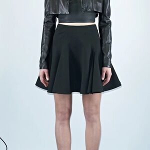 Cushnie Et Ochs Flounce Mini Skirt